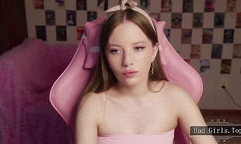 Natural small tits skinny petite web brunette teen